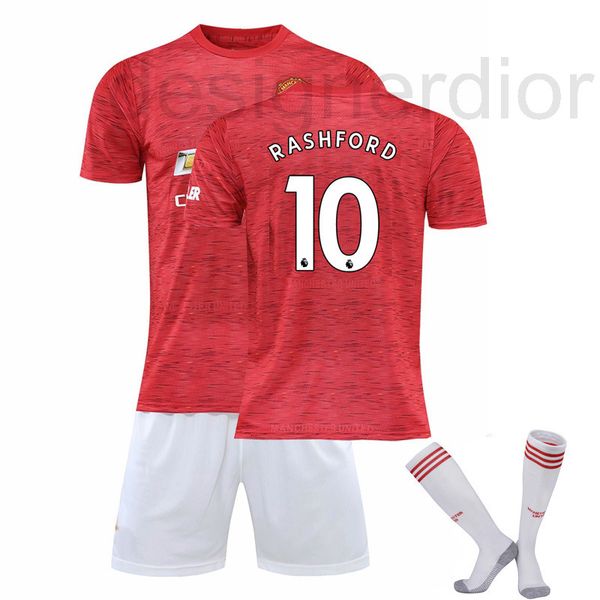 

football jerseys designer 2021 new red home football jersey children's parent-child wear sock 0m5i, Black;red