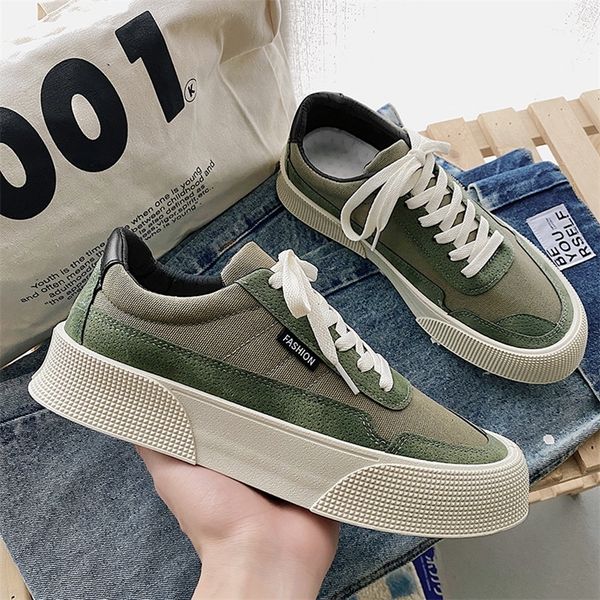 

dress shoes men sneakers casual canvas skateboard shoes walking flats designer brand trend platform man vulcanize shoes tenis masculino 2209, Black