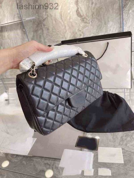 

evening bags cf crossbody bags for women leather high-quality luxury handbag brand designer classic diagonal wallet lambskin purse with gold