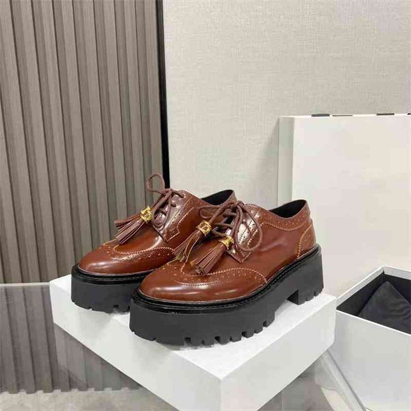 

french dress shoes style triumphal arch temperament mary jane single shoes muffin thick soled lace up casual heightening lofook women e15q, Black