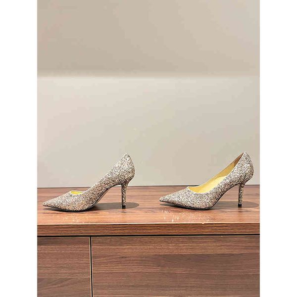 

dress shoes spring and summer pointed high heels thin heel flat sole shoes, Black