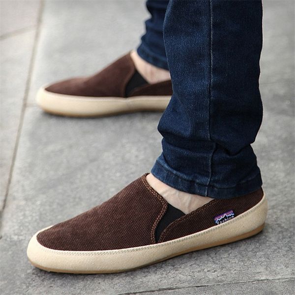 

dress shoes men sneakers summer loafers breathable canvas casual footwear fashion light male walking 220912, Black