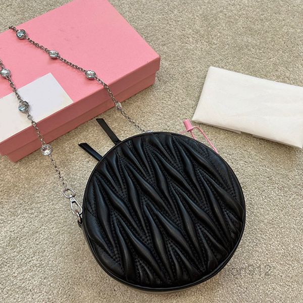 

evening bags rhinestone chain hobo bags pleated women crossbody axillary bag flap shoulder bags baguette sheepskin genuine lea
