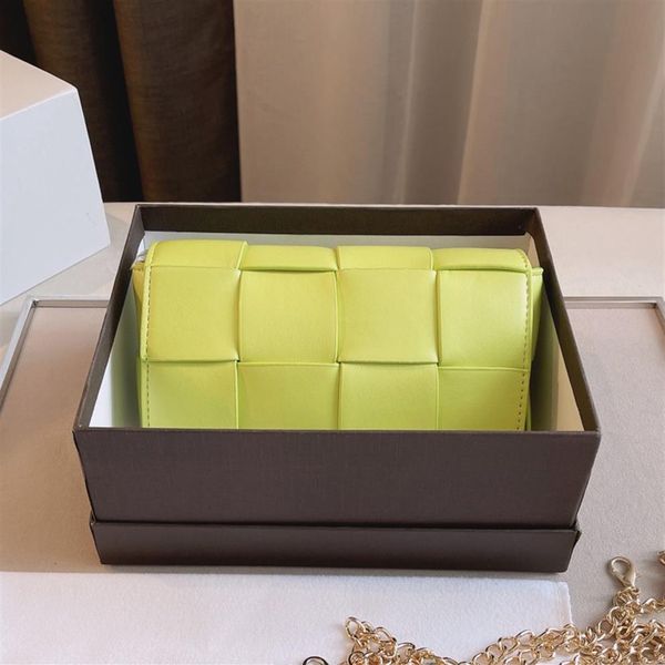 

15%off designer cassette mini belt bags pack weave fanny knitted waistbags fashion women leather crossbody bag without box 061703 241p