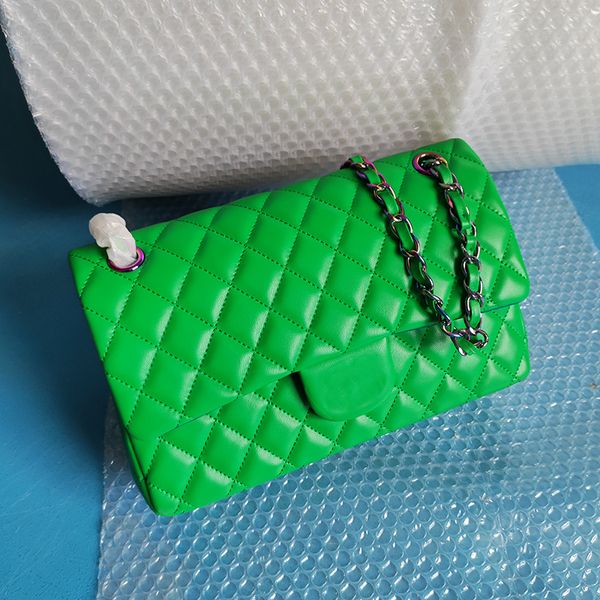 

designer channel bags for women black cc handbag leather chain slant shoulder clutch flap totes bag double letters solid hasp waist square s