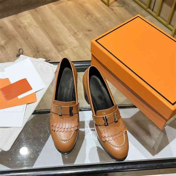 

dress shoes temperament celebrity high-heeled single shoes metal buckle shallow mouth thick heel women's muller casual small leather, Black