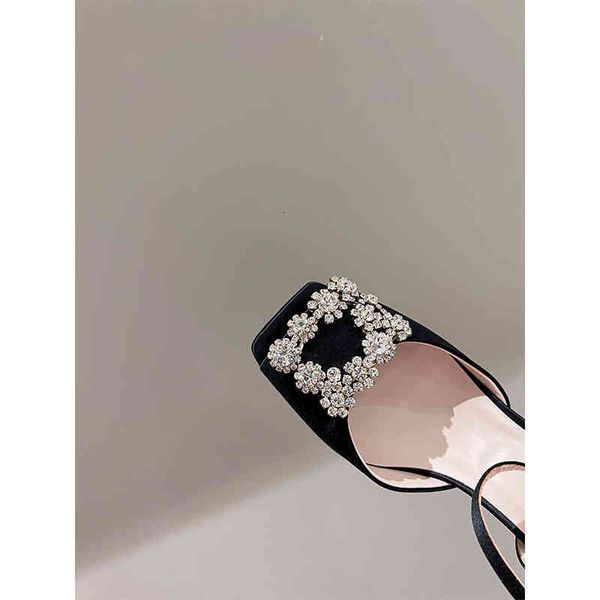 

sandals celebrities ladies spring summer high-heeled sals female thin heel fish mouth, Black