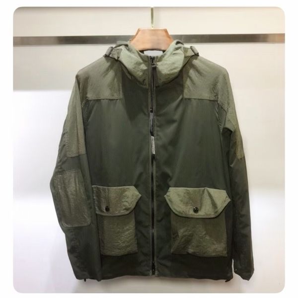 

mens jackets st0146 super quality mens tooling jacket material multipocket zipper casual jacket spring autumn 220912, Black;brown