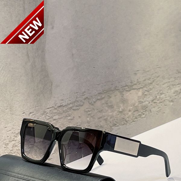 

sunglass for men women summer di su style anti-ultraviolet retro plate square frame random boxw7gv, White;black