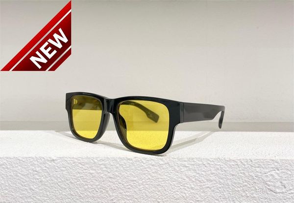 

sunglass for women men summer 4358 style anti-ultraviolet retro plate square frame fashion eyeglass random boxbeob, White;black