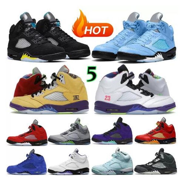 

5 hyper royal 5s basketball shoes oregon fire red alternate grape alternate bel outdoor sports sneakers mens trianers shoe