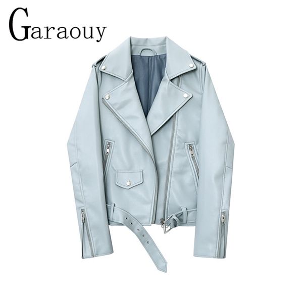 

women's leather faux spring autumn pu jacket women purple zipper slim short biker jackets coat female outwear veste femme 220912, Black