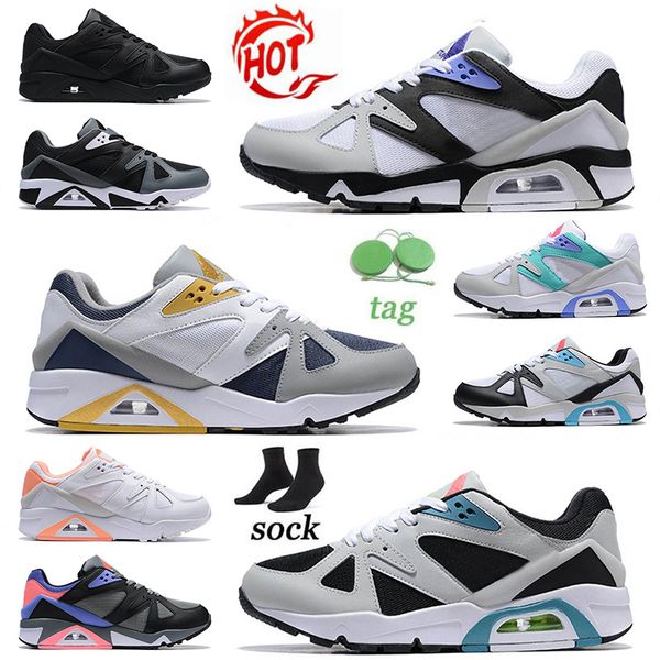 

structure triax 91 running shoes designer sneakers black grey fog lapis white navy citron persian violet outdoor pink orange men women train, White;red
