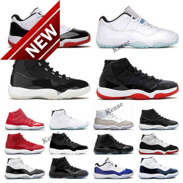 

basketball shoes jumpman 11 11s basketball casual shoes for men women trainers the gift 25th anniversary high white bred with gold symbol ci, Black