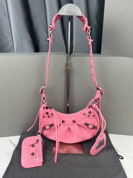 

7a quality women lady le motorcycle shoulder bags luxury designers genuine leather crossbody clutch wallet rse pochette retro vintage