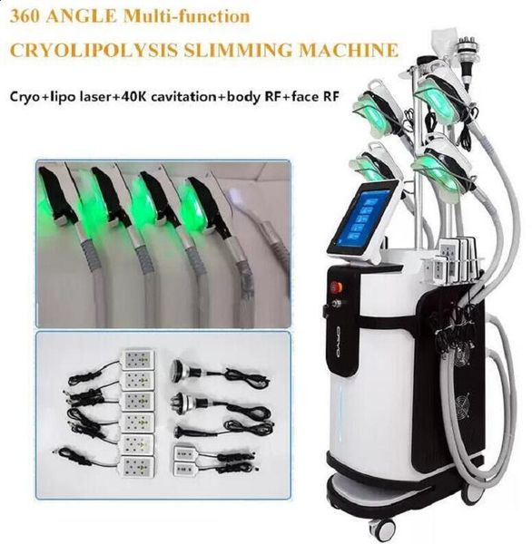 

dirct effect slimming machine 5 handles 360 cryo fat e with 80k ultrasonic cavitation tripolar radio frequency cryolipolysis fat vacuum beau