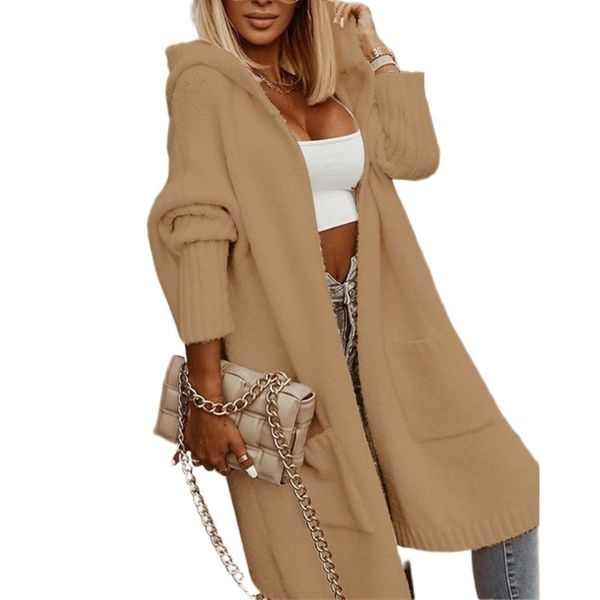 

2023 women's knitted cardigan with letter print - stylish and warm sweater for casual wear, available in multiple colors and sizes, White;black