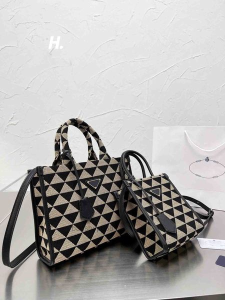 

large tote designer bags mini symbole jacquard fabric handbag shoulder bags women designers shopping bags satchel highs quality luxury messe