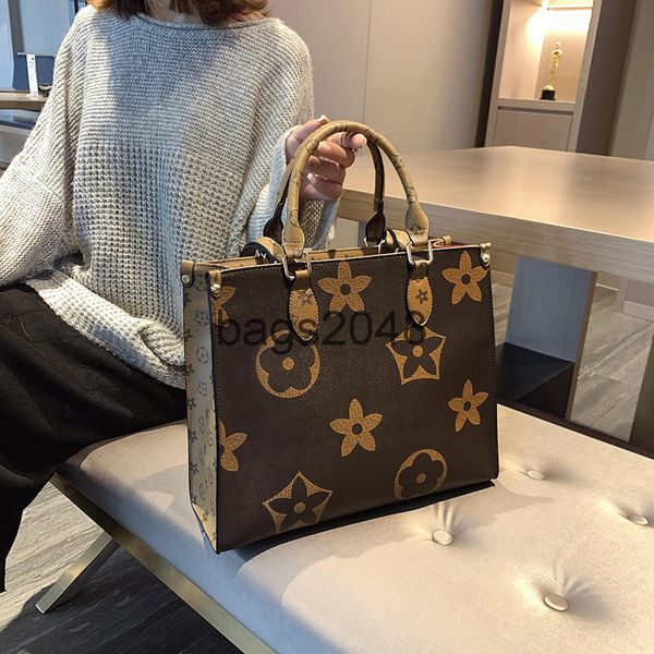 

evening bags l womens 2022 new old flower designer tote bag ladies handbag fashion old flower shopping bag large capacity retro all match