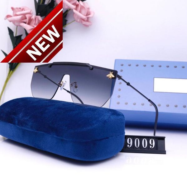 

digner sunglass fashion summer beach glass frame letter rectangle dign for man woman 8 optional i21, White;black