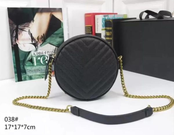 

red colors round shaped quilted leather women bags chain shoulder bag a quality flap bag multiple colour