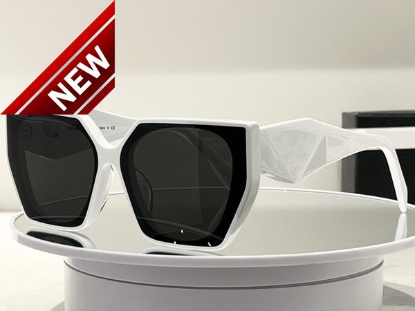 

summer sunglass for women men 82ws style anti-ultraviolet retro plate plank frame eyeglass random boxpscz, White;black