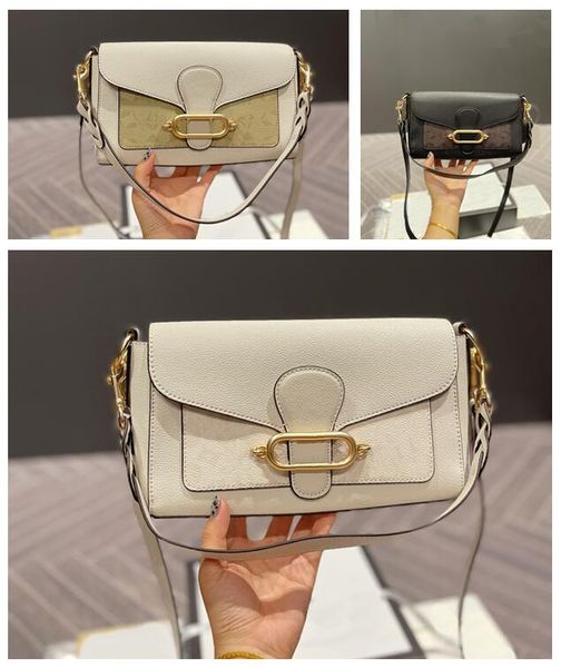 

tz women classic carriage elle flap crossbody bag ole models two straps carry on crossbody bags metallic hardware carriage logo shoulder bag