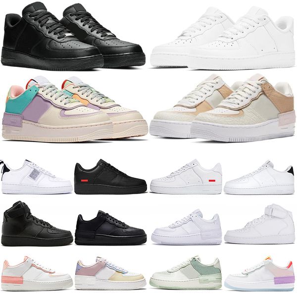 

airforce 1 mens womens running shoes classic triple white low spruce aura tropical twist shadow triple black af1 men women outdoor trainers