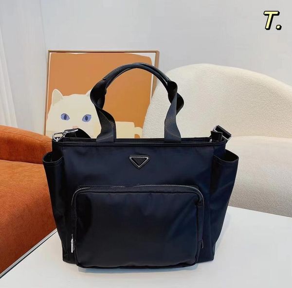 

fashion large capacity totes women nylon shopping bag men commerce computer bag designer brand adjustable shoulder bags handbags