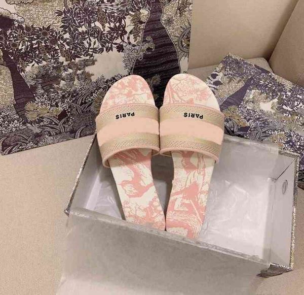 

style slippers designer womens paris multiple embroidery casual street sandals beach ladies flip flops loafers floral embroidered girls odby, Black