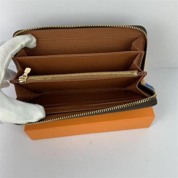 

single zipper wallet the most stylish way to carry around money cards and coins men leather purse card holder long business wome272j, Red;black