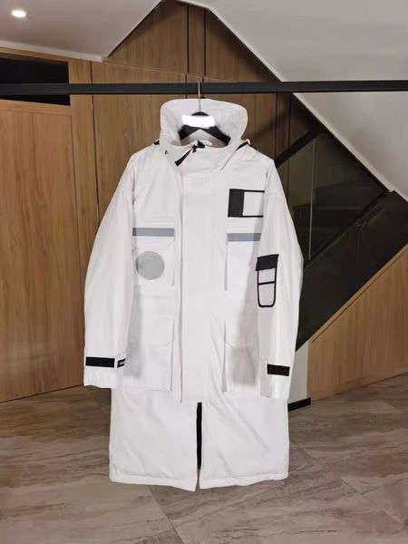 

2022 men winter jacket brand long casual warm thick hooded clothes parkas coat outwear windproof hooded ca, Black;brown