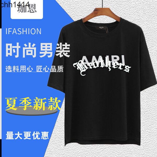 

fashion summer sanskrit letter print men's and women's t-shirts, White;black