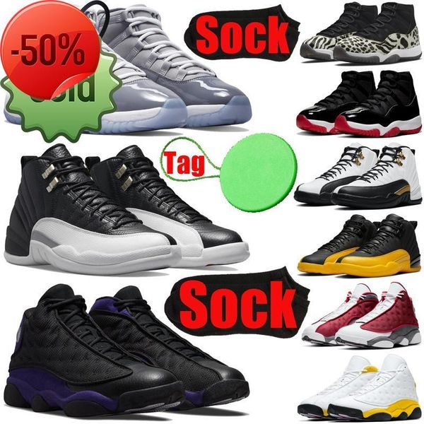 

jumpman cool grey basketball shoes 11 12 13 mens womens playoffs jumpman 11s 13s royalty utility obsidian court purple men women trainers sp
