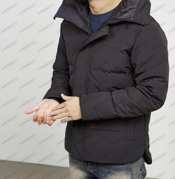 

usa canadian luxury bodywarmer down jacket women's men's downs parkas classic black hiver hommes doudoune manteau male puffer desi