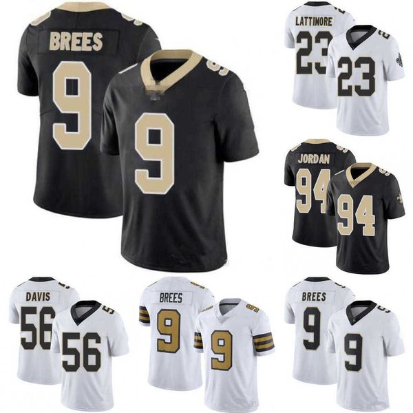 

football jerseys new orleans''saints''men women youth 9 drew brees 41 alvin kamara 23 marshon lattimore 94 cameron 56 de, Black;red