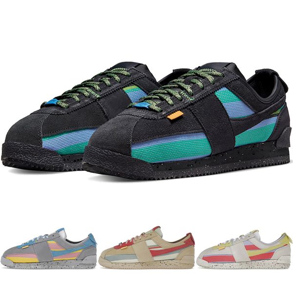 

2022 uni cortez mens running shoes of noir sesame sports trainers light smoke lemon frost women sneakers dr1413-001 dr1413-200