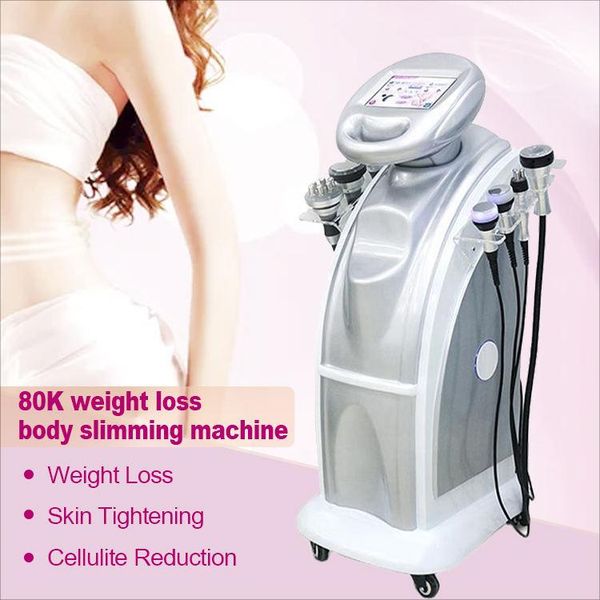 

2023 7 in 1 weight loss body sculpting cavitation machine rf 80k/40k ultrasound vacuum slim body shapingfat removal burning massager beauty