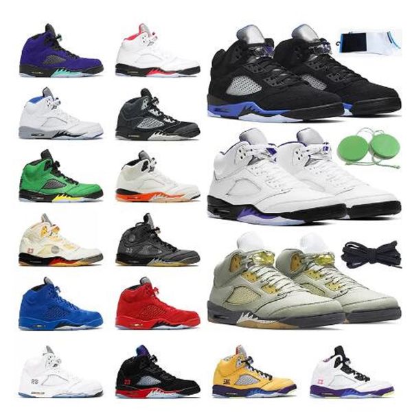

with box man mens basketball shoes shoe jumpman 5 5s sports bluebird 3 easter racer blue concord jade horizon green sail off alternate bel o