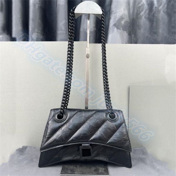 

genuine leather luxury designer crossbody bags shoulder tote bag cross body purses fashion womens messenger pochette cowhide clutch chain la