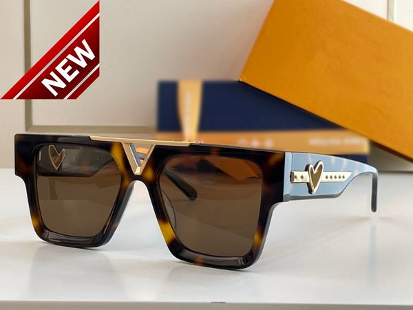 

sunglass for men women summer 1609 style sunshade anti-ultraviolet retro plate plank frame glass random box1ral, White;black