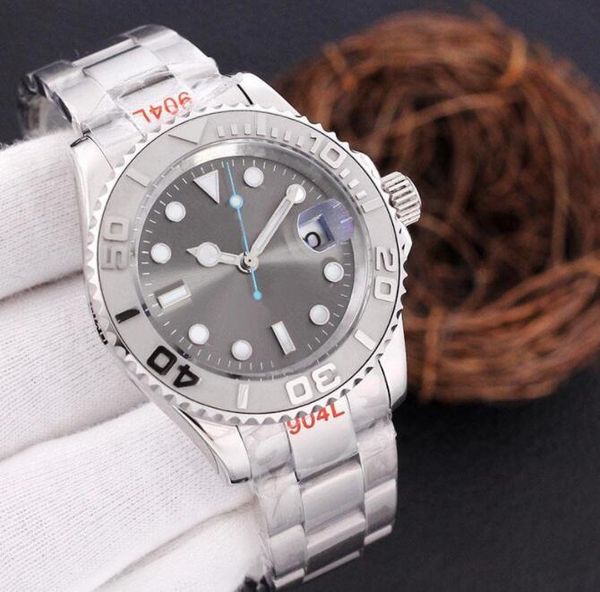 

u1 mens watches 40mm automatic mechanical watch stainless steel wristband classic fashion wristwatch business for men wristwatches festival, Slivery;brown