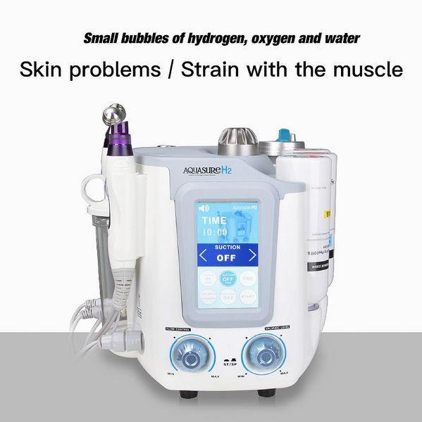 

korea 3 in 1 aquasure h2 o2 water bubble aqua peeling skin comprehensive management instrument skin tightening