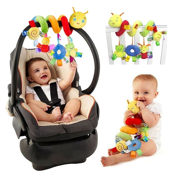 

mobiles born baby plush stroller toys rattles mobiles cartoon animal hanging bell educational 0 12 months 220829