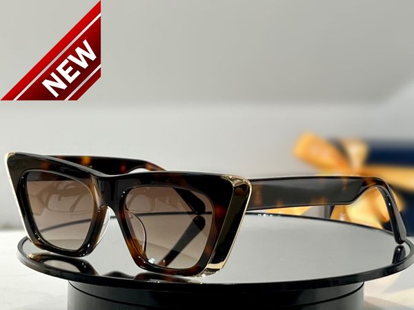 

sunglass for women men summer 1658 cat eye style anti-ultraviolet retro plate frame glass random boxnwnz, White;black