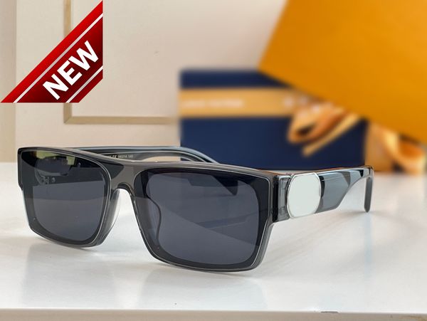 

sunglass for men women summer 2399 style sunshade anti-ultraviolet retro plate plank frame random boxvdr7, White;black
