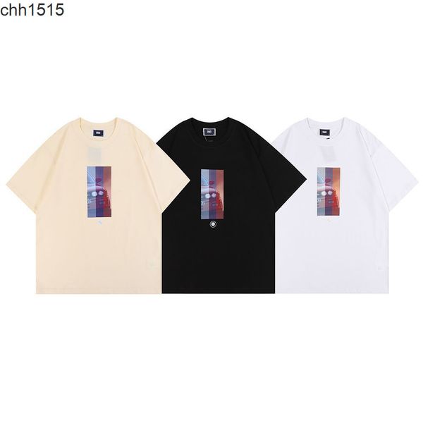 

tee spring and summer 2022 new kith floating wizard artist graffiti sketch band short sleeve tidal round neck, White;black