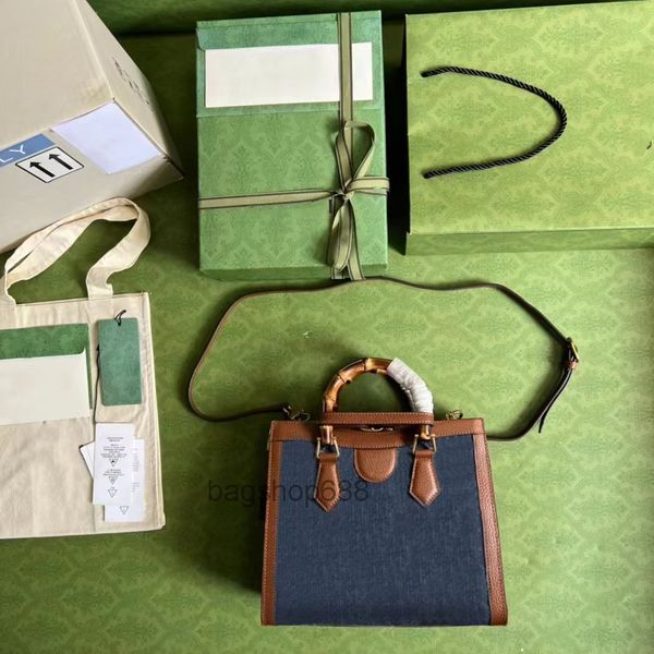 

designer bags 7a diana jumbo phthon small tote bag shiny antique gold-toned hardware lady cross body 20cm/27cm with dustbag 2022