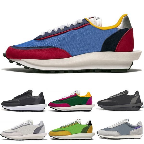 

fashion ldv running shoes mens womens coast ldwaffle shadow white nylon suitable men outdoor sports sneakers size 36-45