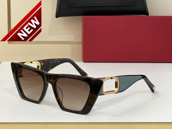 

sunglass for men women summer 5002 cat eye style sunshade anti-ultraviolet retro plate plank frame random boxm3md, White;black